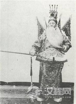 京剧《定军山》谭鑫培饰黄忠