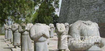无头之谜:武则天的守陵石像为什么都没头?