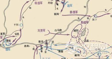 刘邦项羽的楚汉争霸——彭城之战