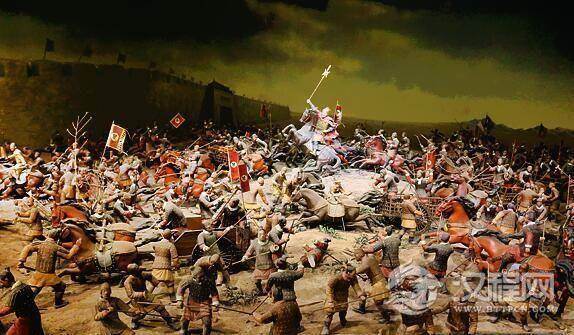 刘邦项羽的楚汉争霸——彭城之战