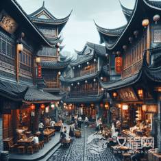 成都宽窄巷子的古朴建筑魅力