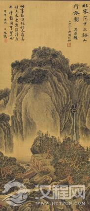 范宽《溪山行旅图》中的北宋山水魂