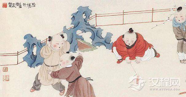 童子除夕放爆竹