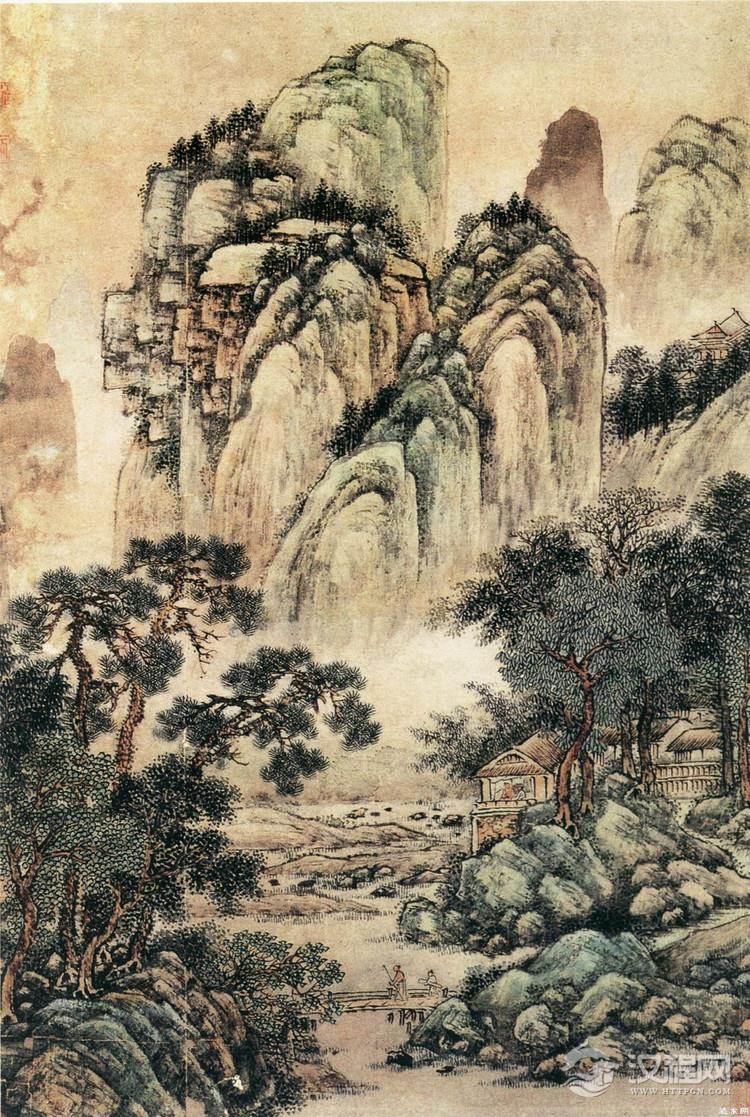 明-邵弥绘画作品欣赏 - 李梨 - 李梨