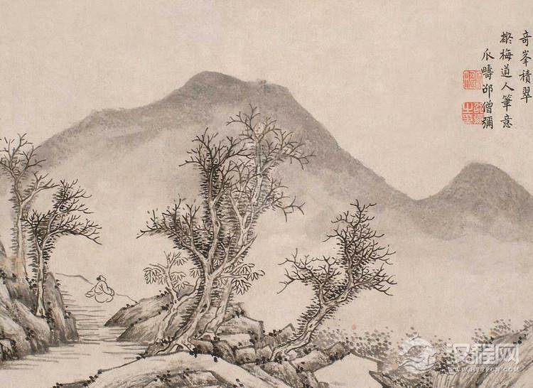 明-邵弥绘画作品欣赏 - 李梨 - 李梨