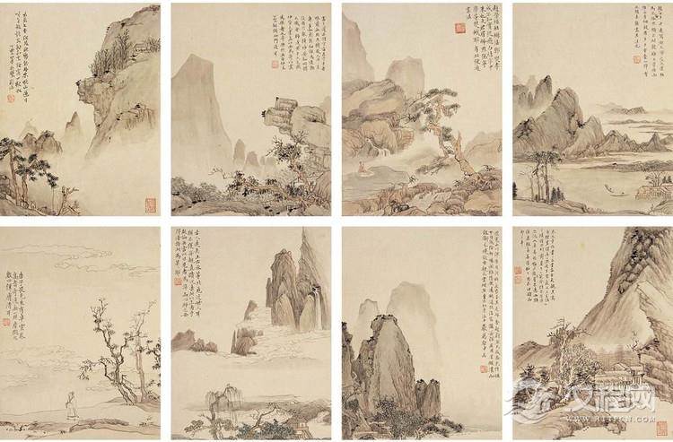 明-邵弥绘画作品欣赏 - 李梨 - 李梨