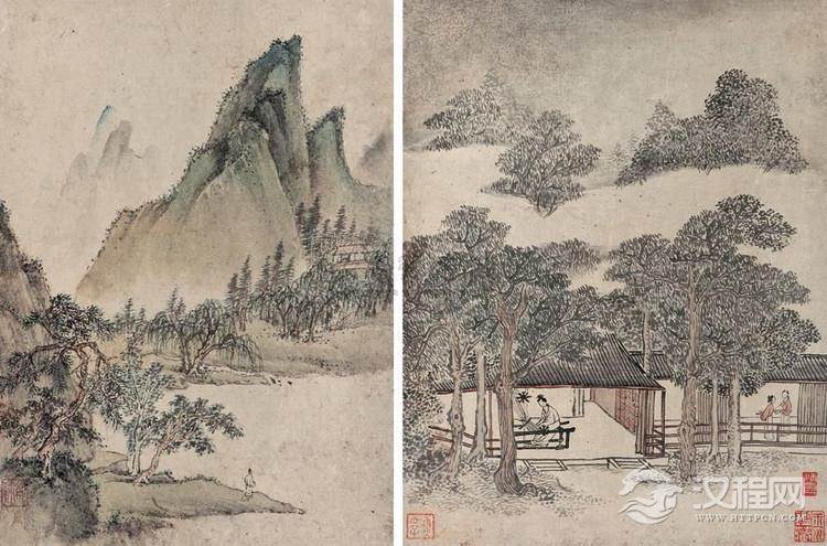 明-邵弥绘画作品欣赏 - 李梨 - 李梨