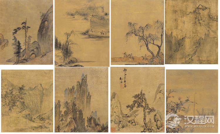 明-邵弥绘画作品欣赏 - 李梨 - 李梨