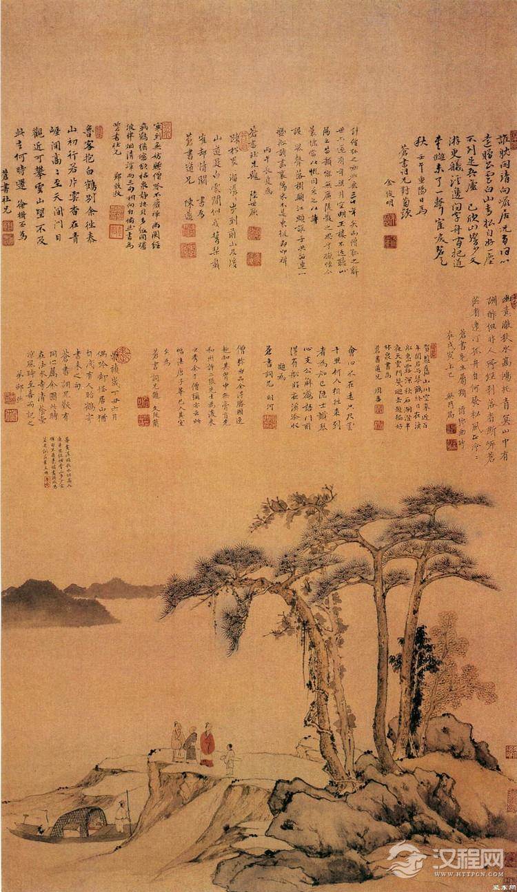 明-邵弥绘画作品欣赏 - 李梨 - 李梨