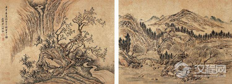 明-邵弥绘画作品欣赏 - 李梨 - 李梨