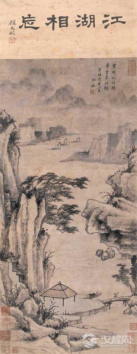 明-邵弥绘画作品欣赏 - 李梨 - 李梨