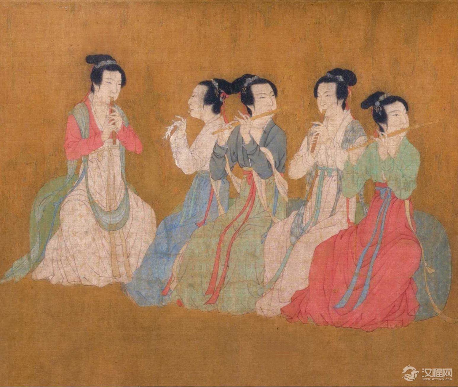 韩熙载夜宴图 南唐·顾闳中 中国十大传世名画 - 中艺图文工作室 - 中艺图文工作室