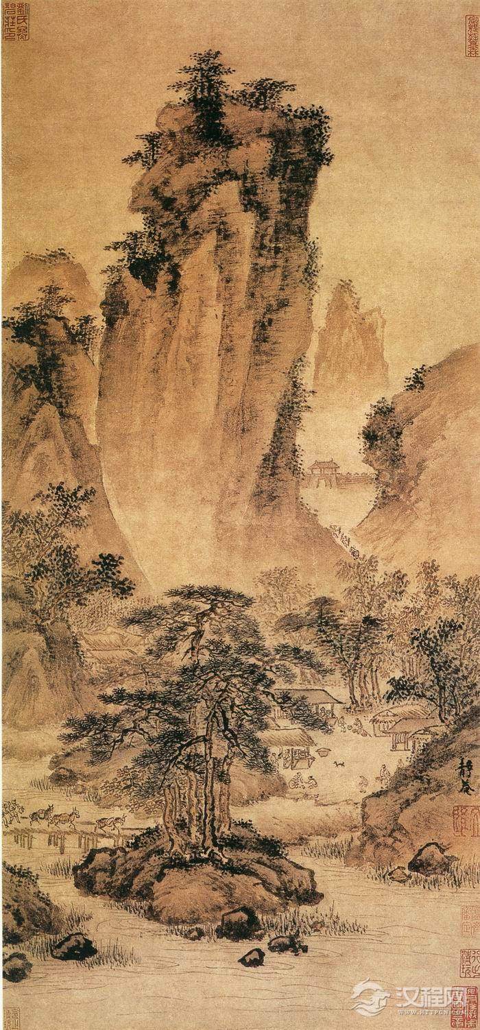戴进画选