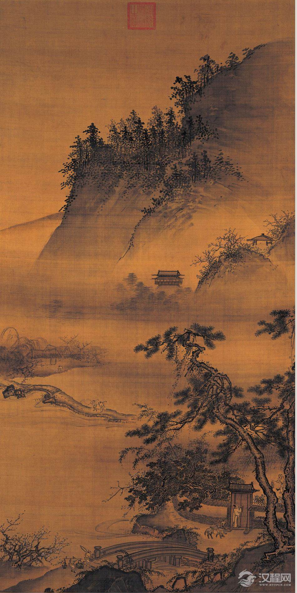 戴进画选