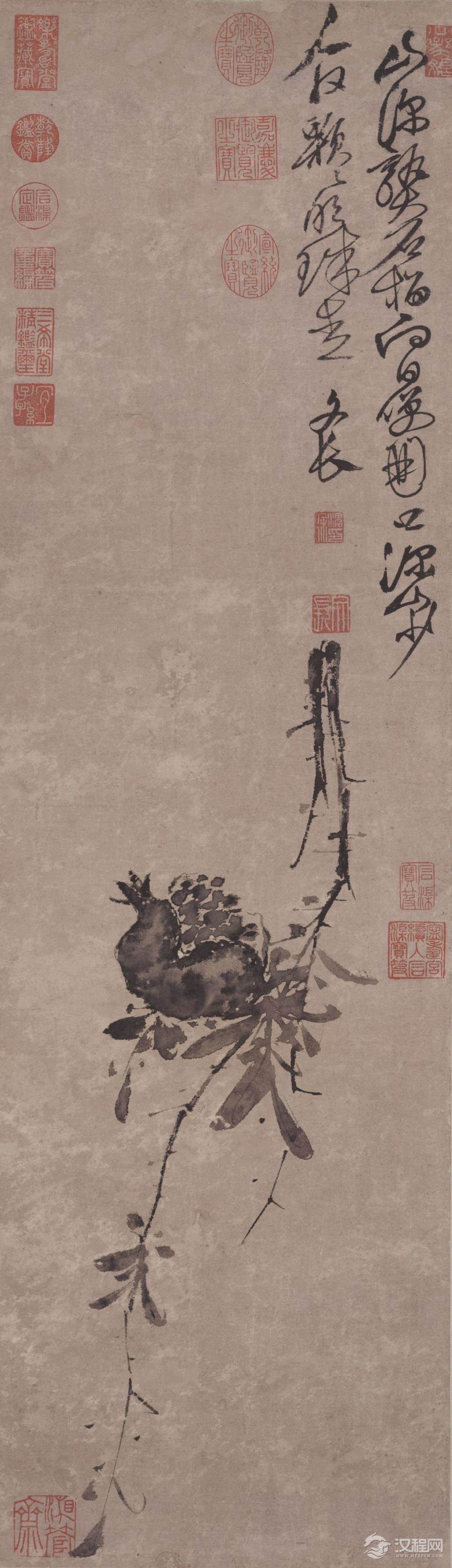 徐渭画选 墨葡萄图