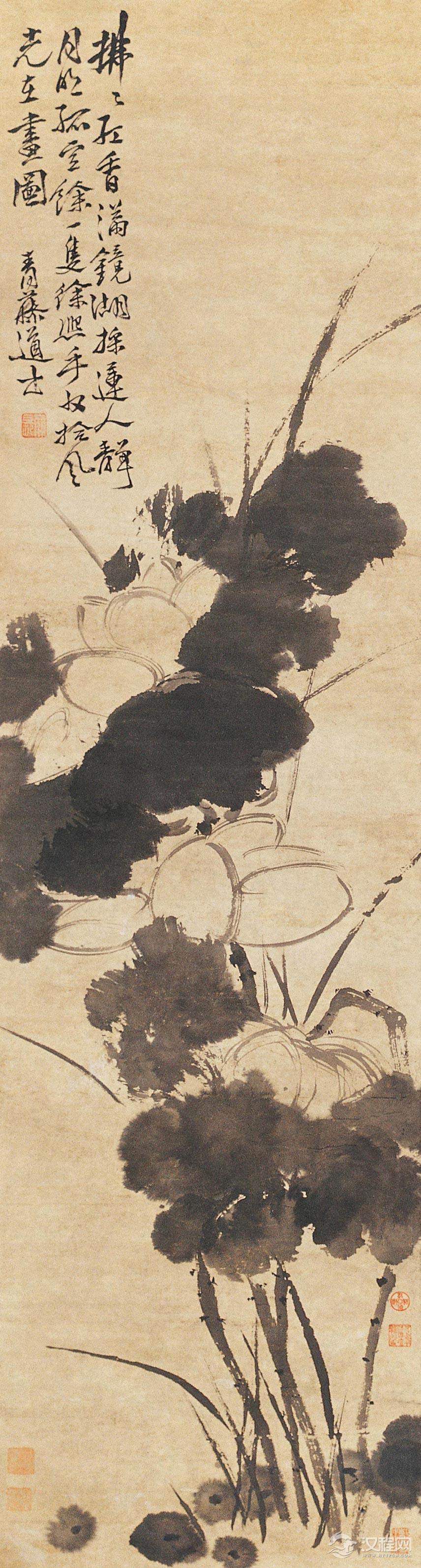 徐渭画选 墨葡萄图