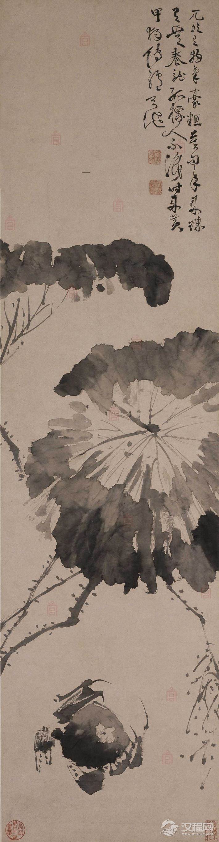 徐渭画选 墨葡萄图