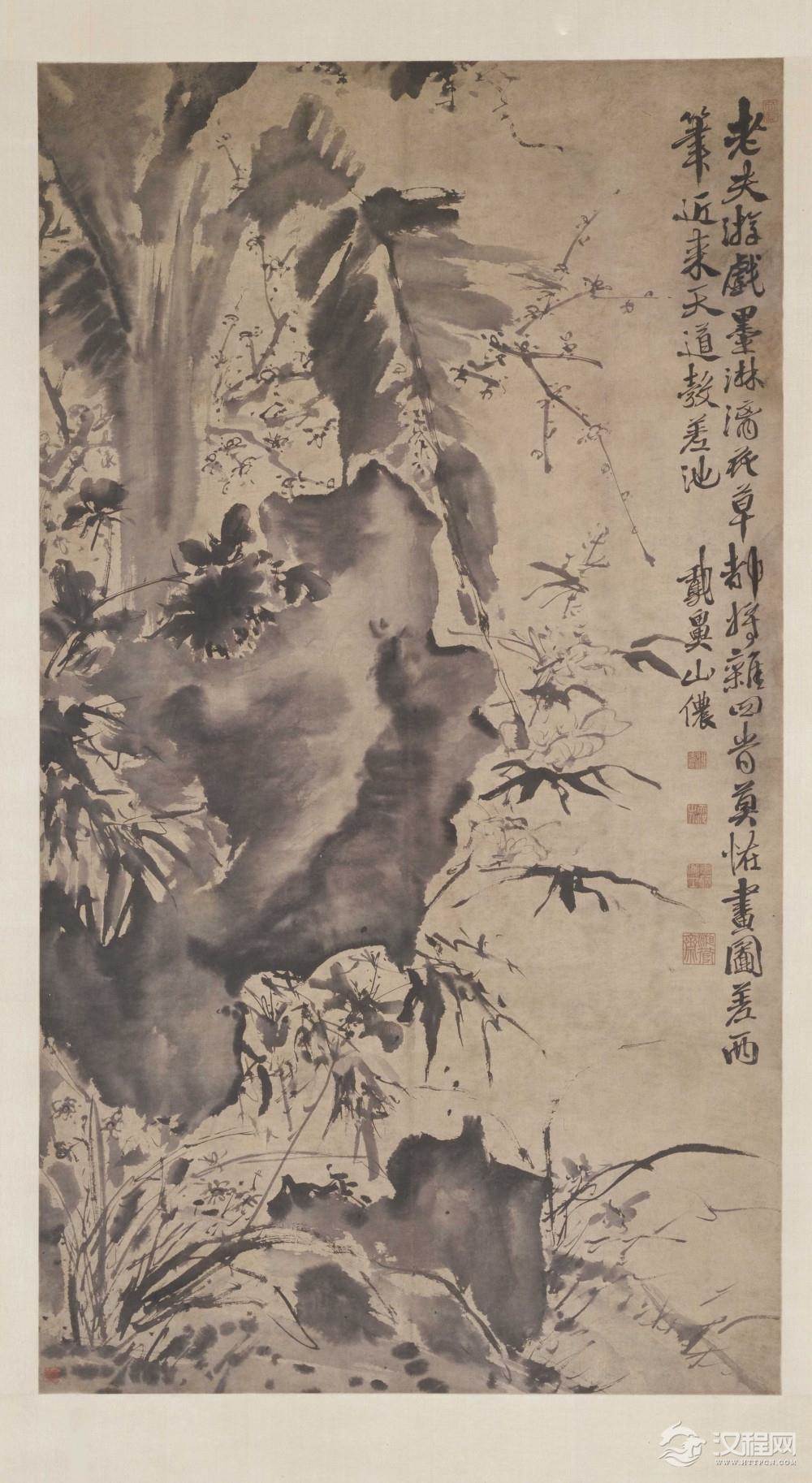 徐渭画选 墨葡萄图