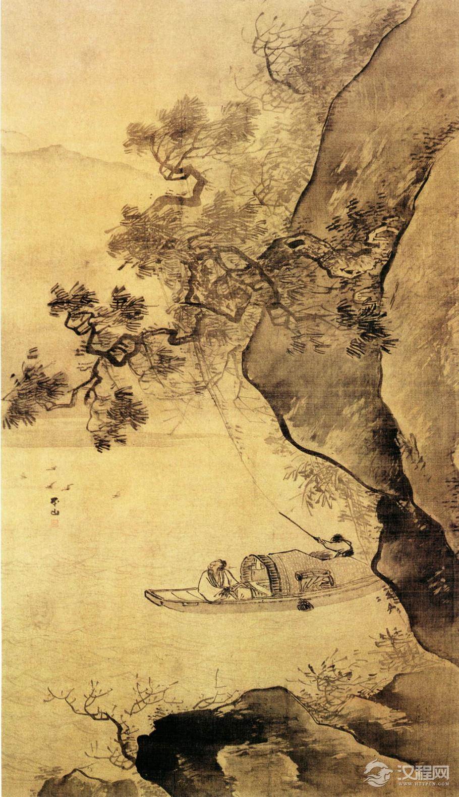 浙派画家 张路画选 习画图