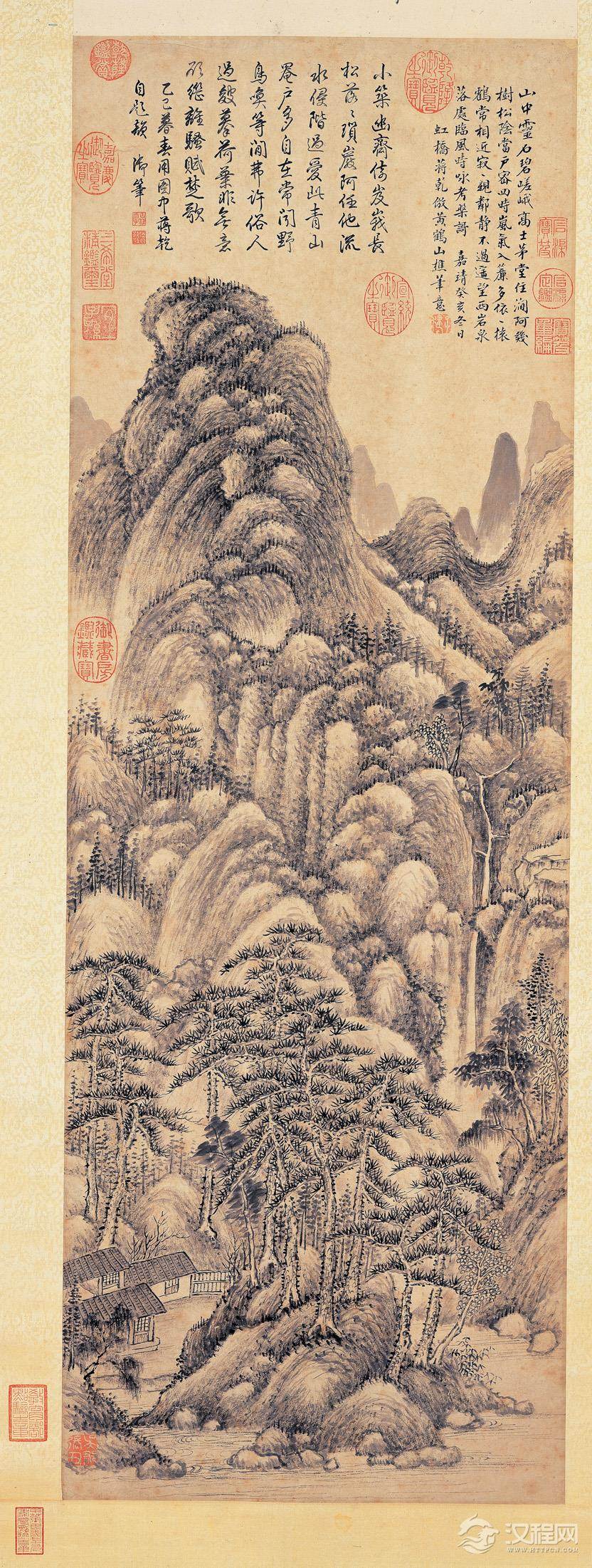 被遗忘的画家:蒋嵩画选