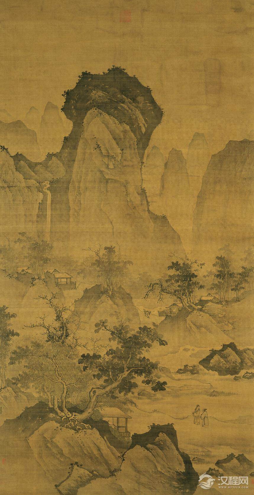 被遗忘的画家:蒋嵩画选