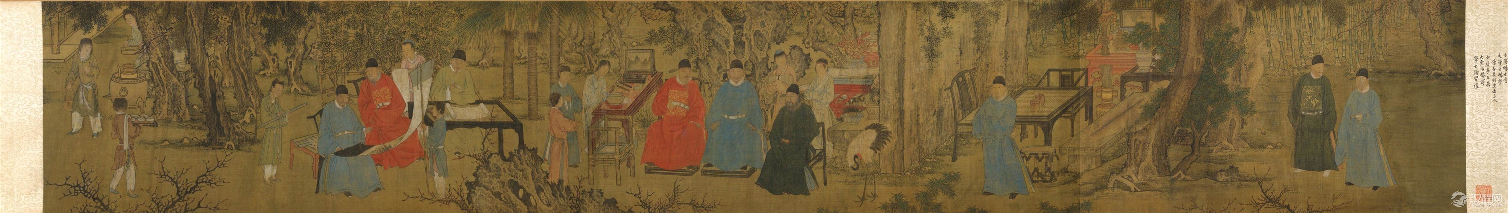 明代宫廷画家 谢环