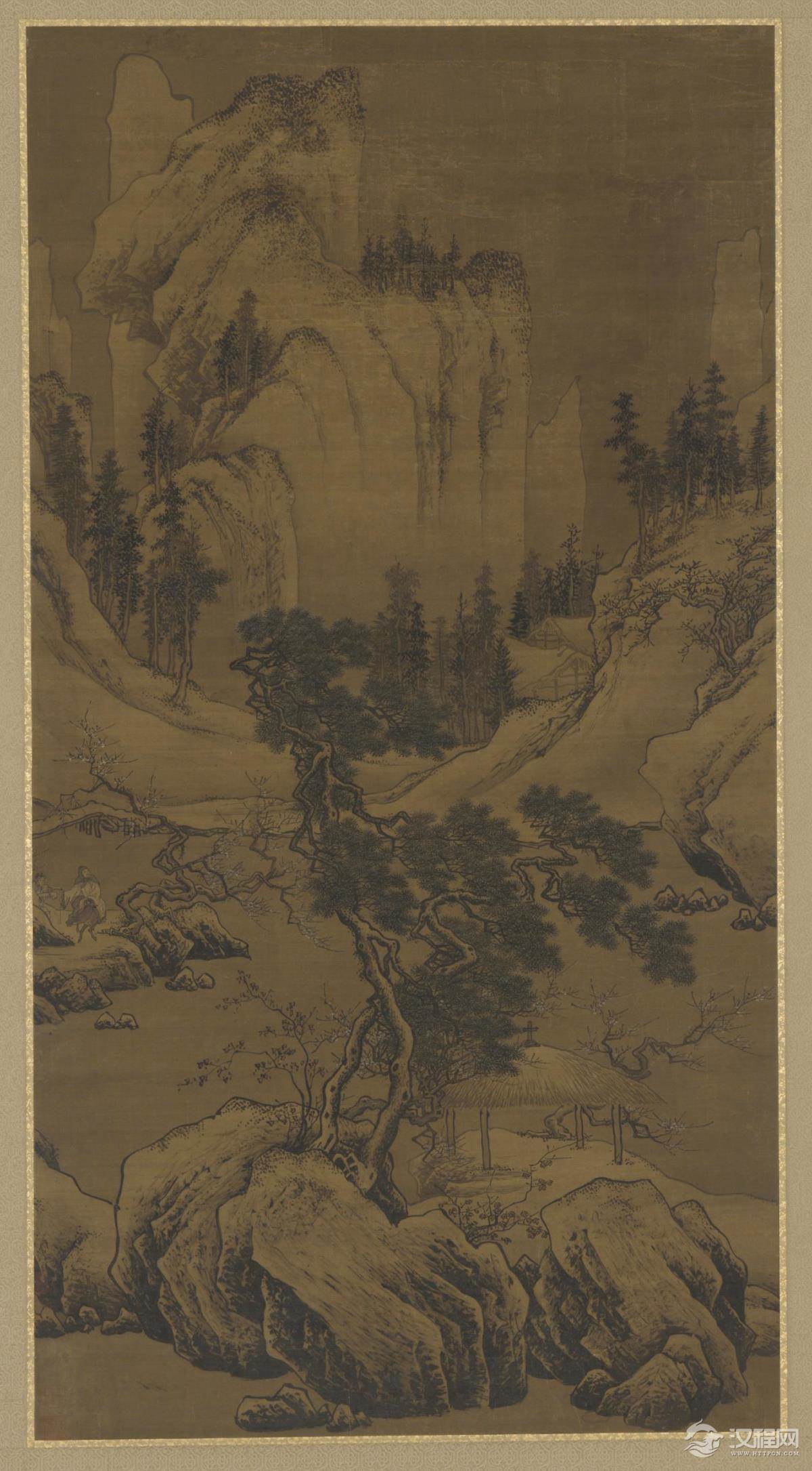 唐寅、仇英恩师 周臣画选