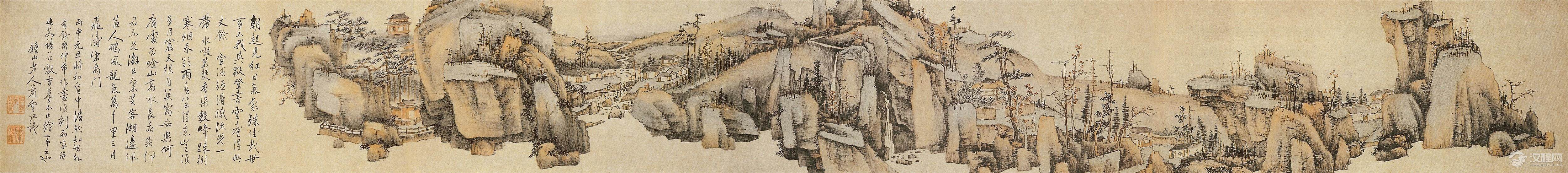 中国历代名家绘画长卷(三)