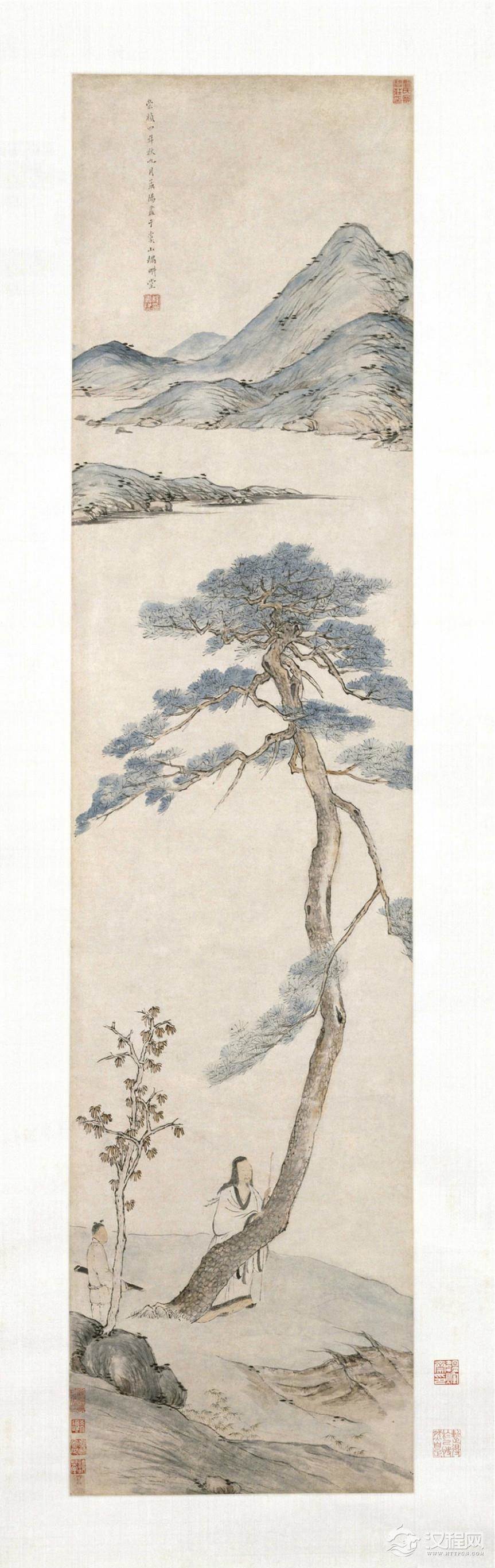 明 程嘉燧画选