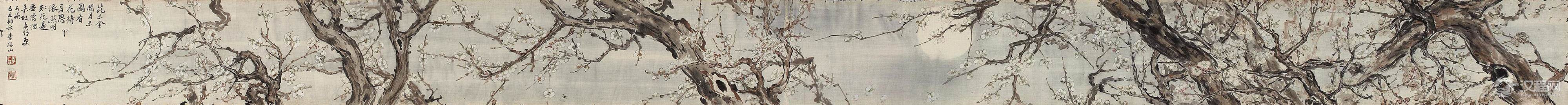 历代名家画梅花