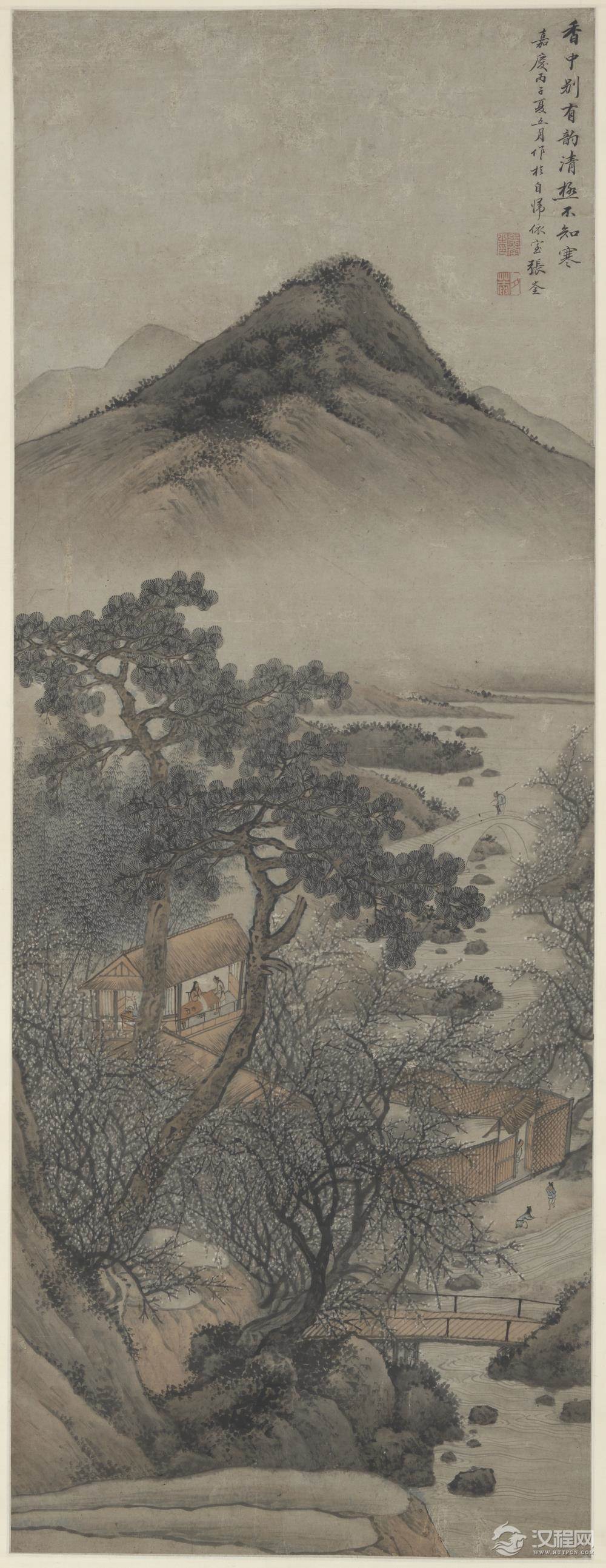 历代名家画梅花