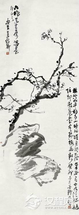 历代名家画梅花