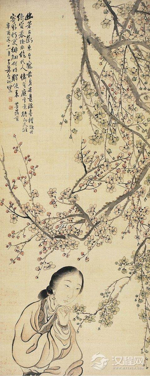 历代名家画梅花