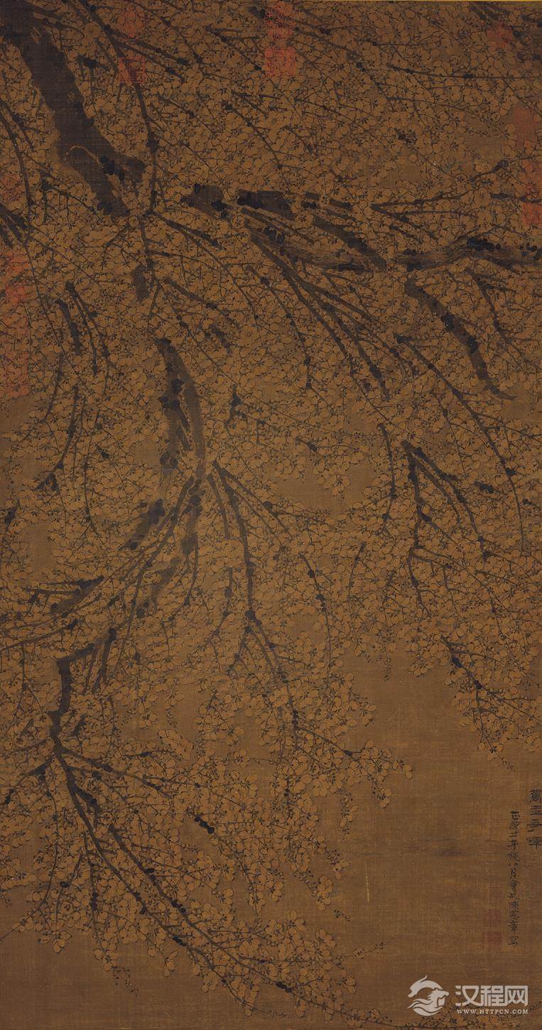 历代名家画梅花