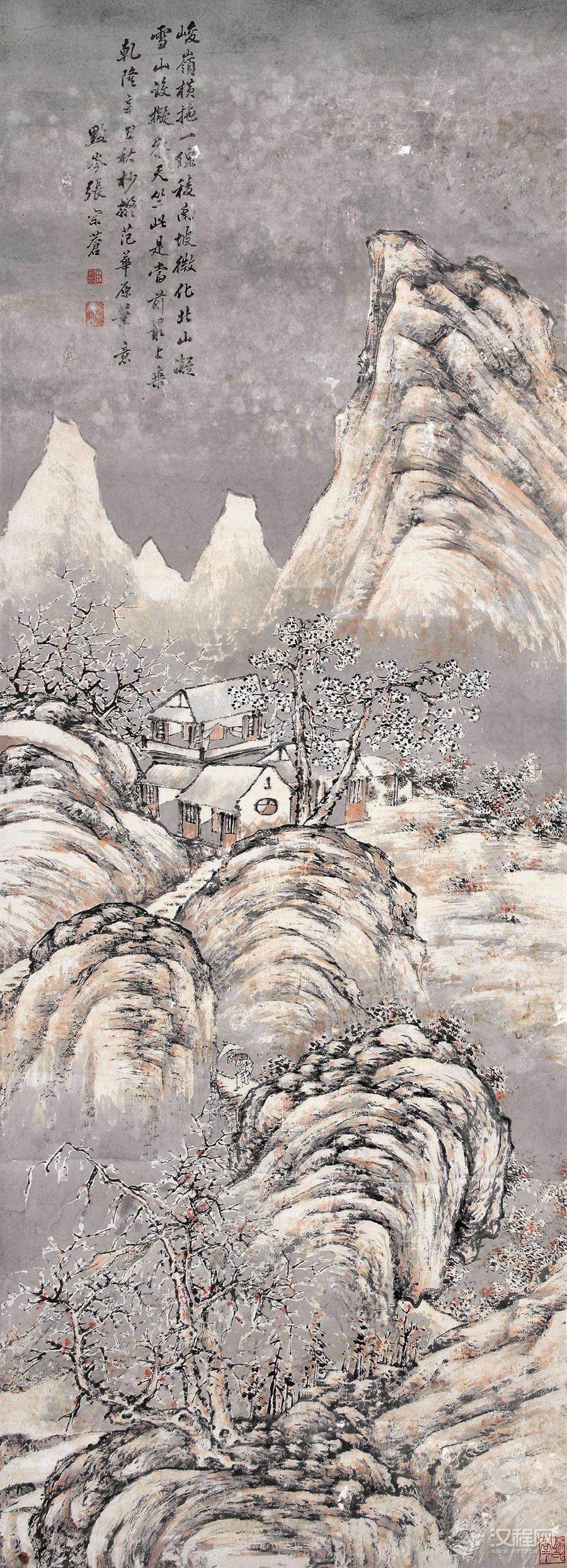 清宫画家 张宗苍画选