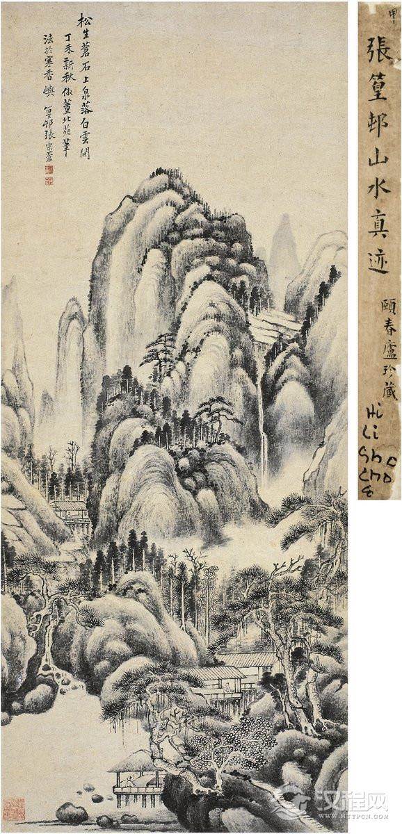 清宫画家 张宗苍画选