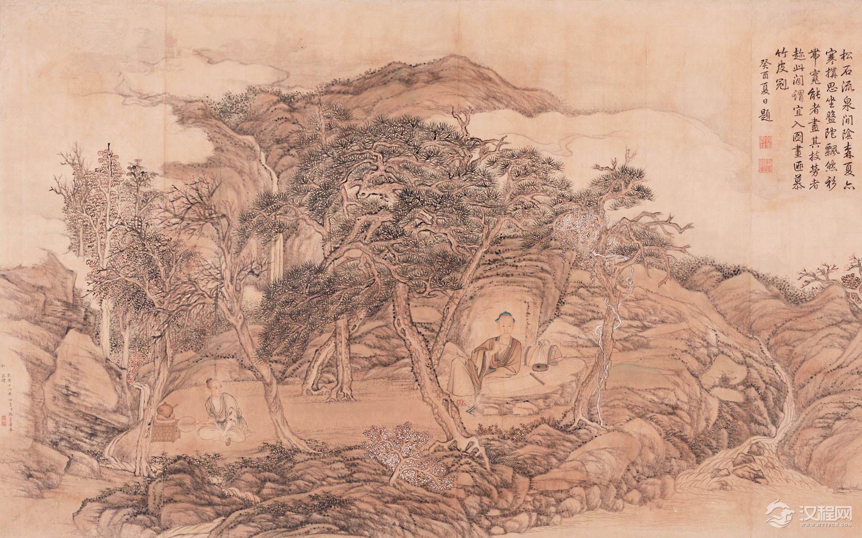 清宫画家 张宗苍