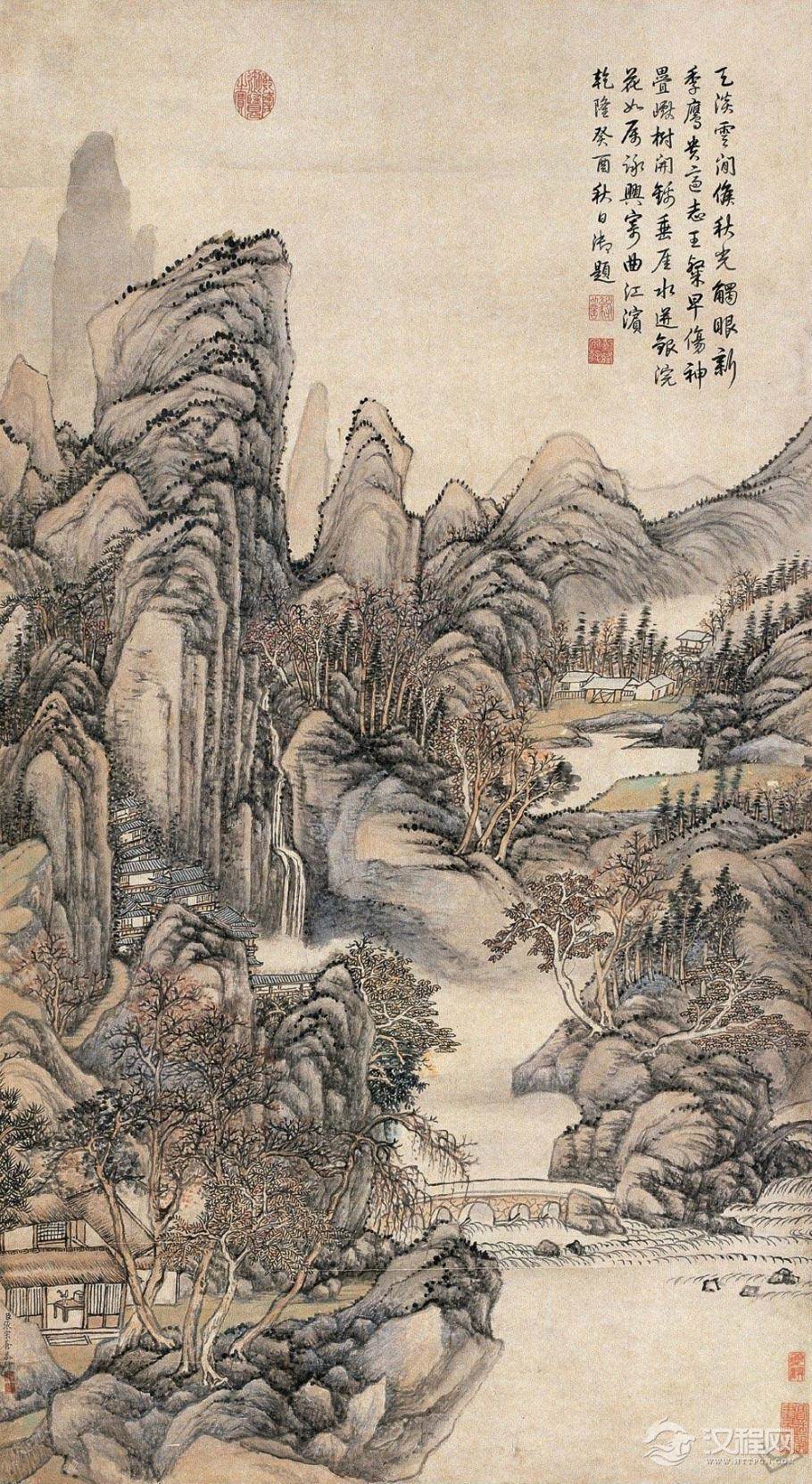 清宫画家 张宗苍画选 - 潮河边人 - 潮河边人博客