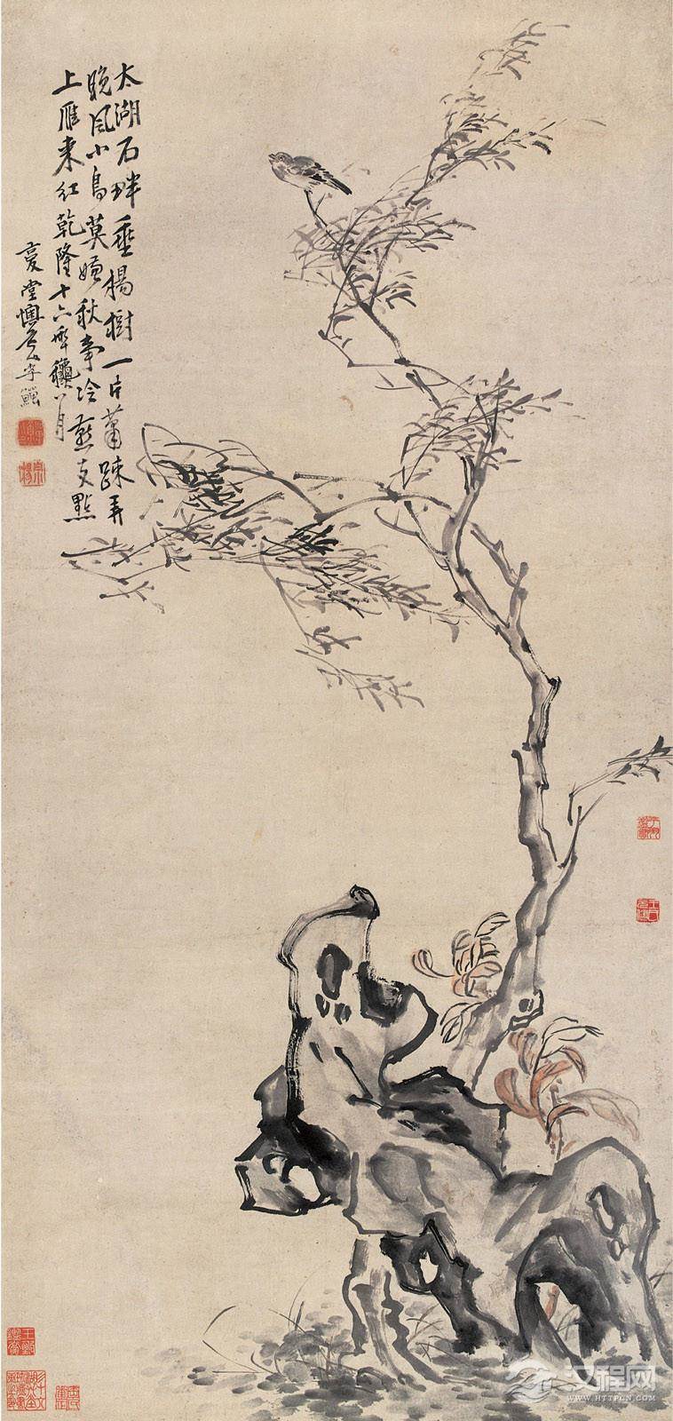 扬州八怪 李鱓画选 - 潮河边人 - 潮河边人博客