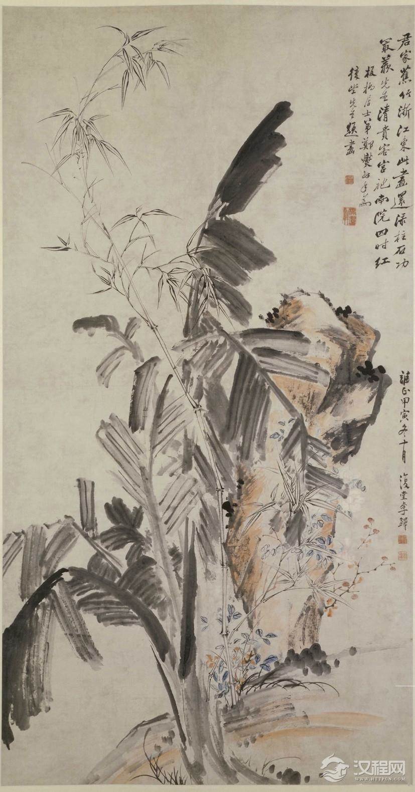 扬州八怪 李鱓画选 客