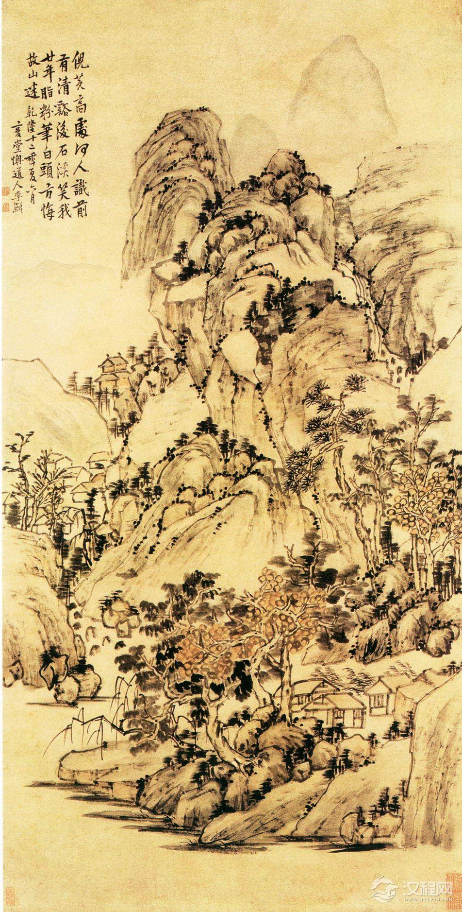李鱓画选