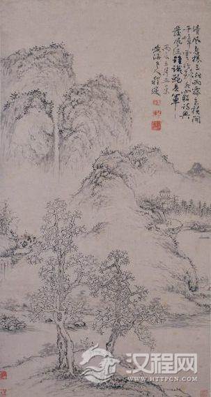 新安画派 程邃画选