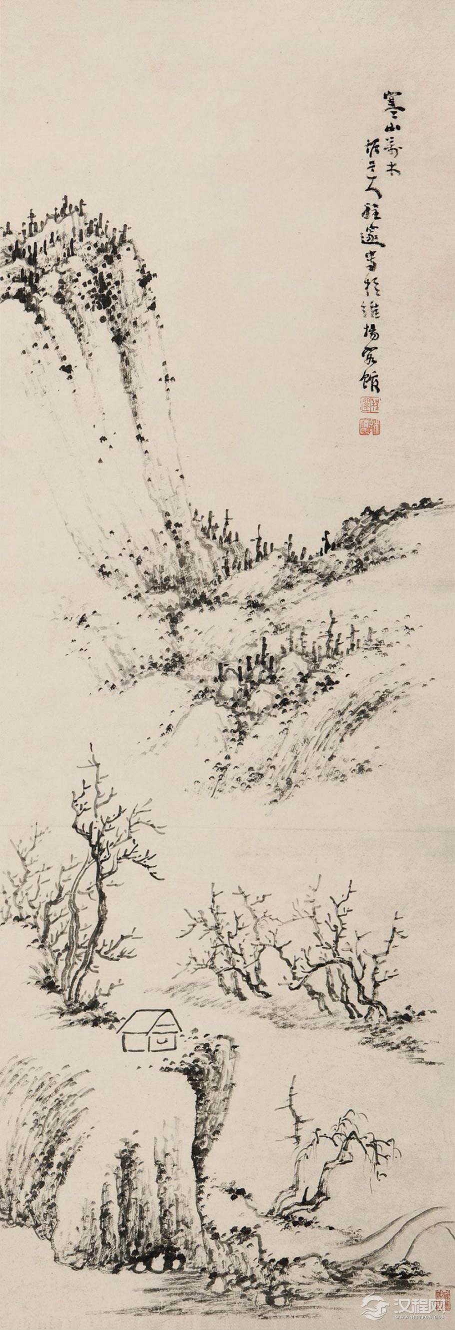 新安画派 程邃画选