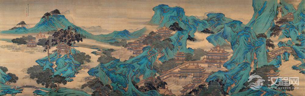 清宫廷画家袁江 袁耀作品