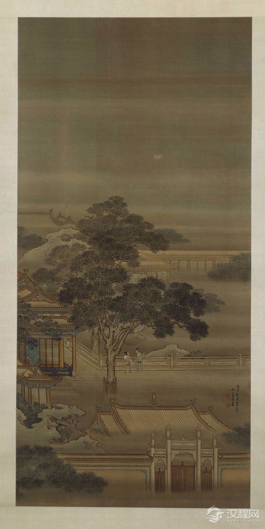 清宫廷画家袁江 袁耀作品