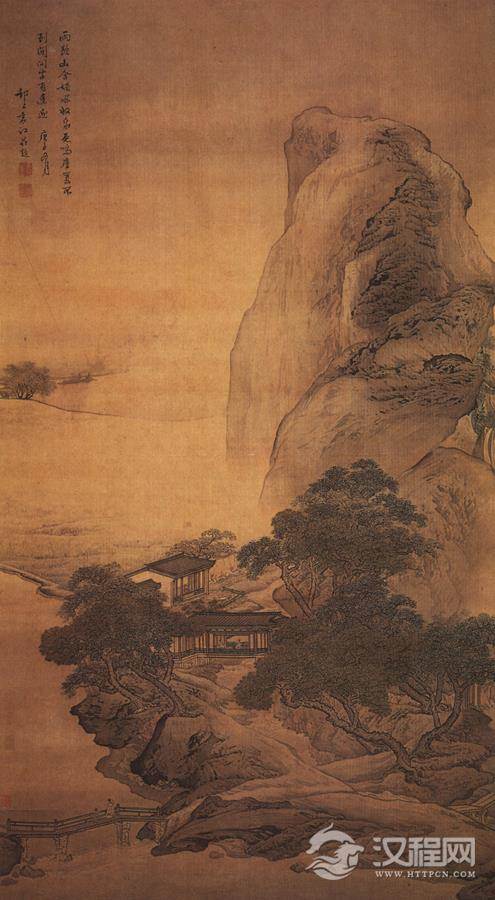 清宫廷画家袁江 袁耀作品