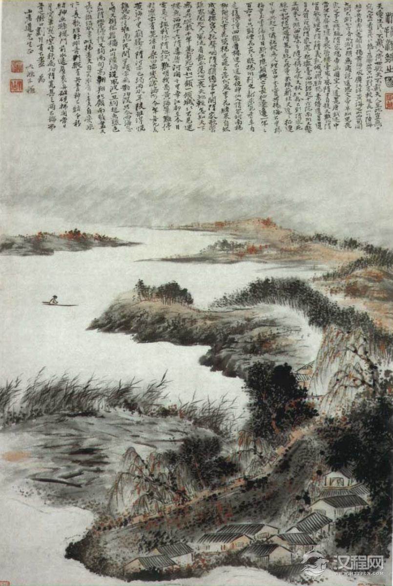 石涛 倍受张大千、傅抱石和齐白石等大师尊崇的艺术巨匠(画册) - 潮河边人 - 潮河边人博客