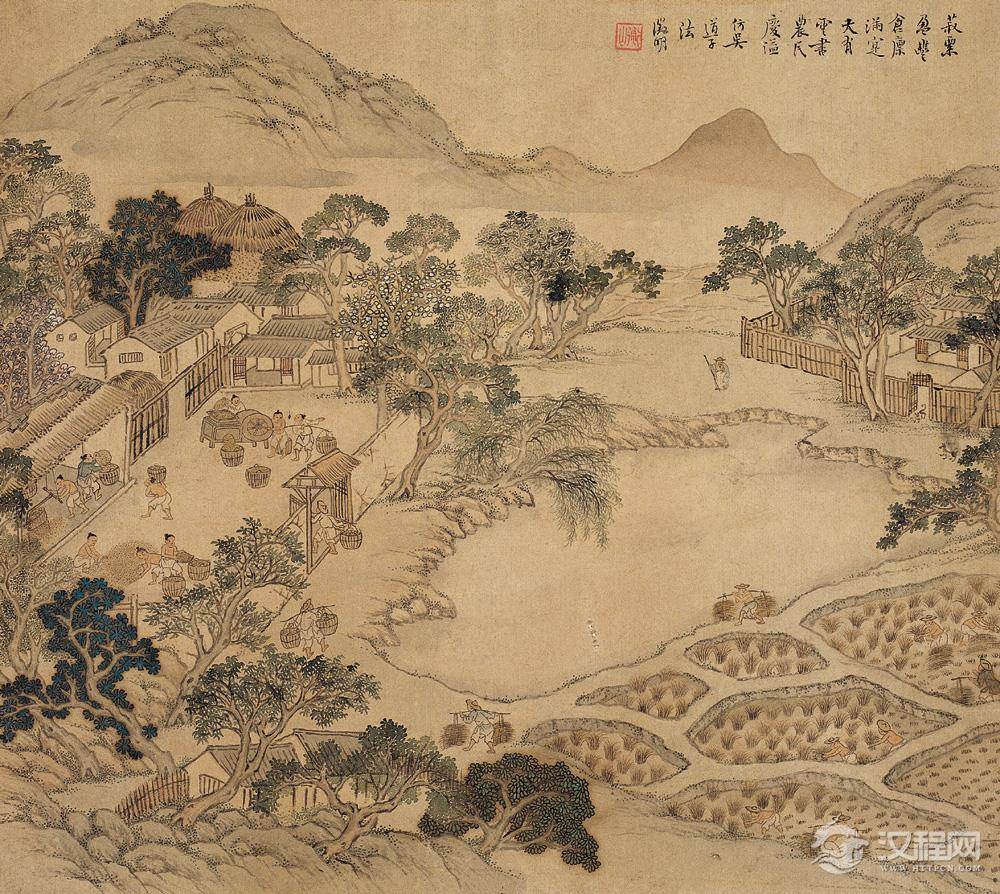 文徵明 扇面与册页画