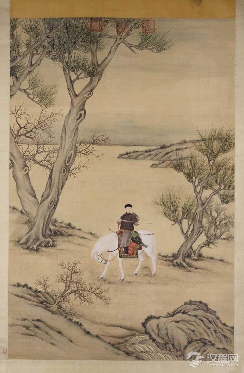 郎世宁 乾隆皇帝巡狩题材系列作品 北京故宫博物院藏