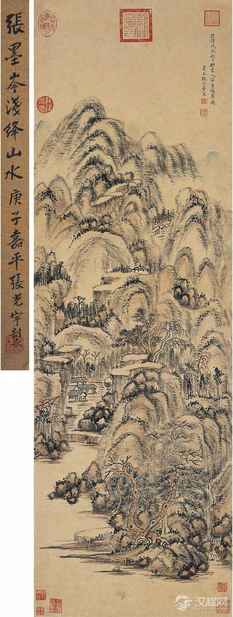 清宫画家 张宗苍画选 - 潮河边人 - 潮河边人博客